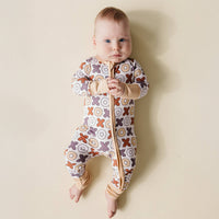 Lucky Panda Kids - Bamboo Zip Romper | XOXO