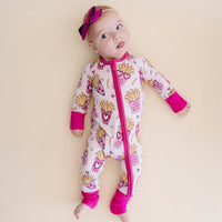 Lucky Panda Kids - Bamboo Zip Romper | Fries Before Guys