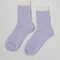SUNDAY SOCKS - Lavender solid