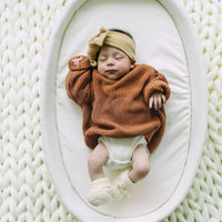 Lucky Panda Kids - Chunky Knit Sweater | Rust
