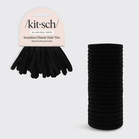 KITSCH - Eco-Friendly Nylon Elastics 20pc set - Black