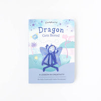 Slumberkins Inc. - Dragon's Creativity Plush Set - with 2 books!