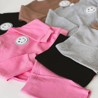 Lucky Panda Kids - Baby & Kids Biker Shorts Set | Pink