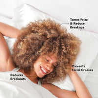 KITSCH - Satin Pillowcase Standard - Ivory
