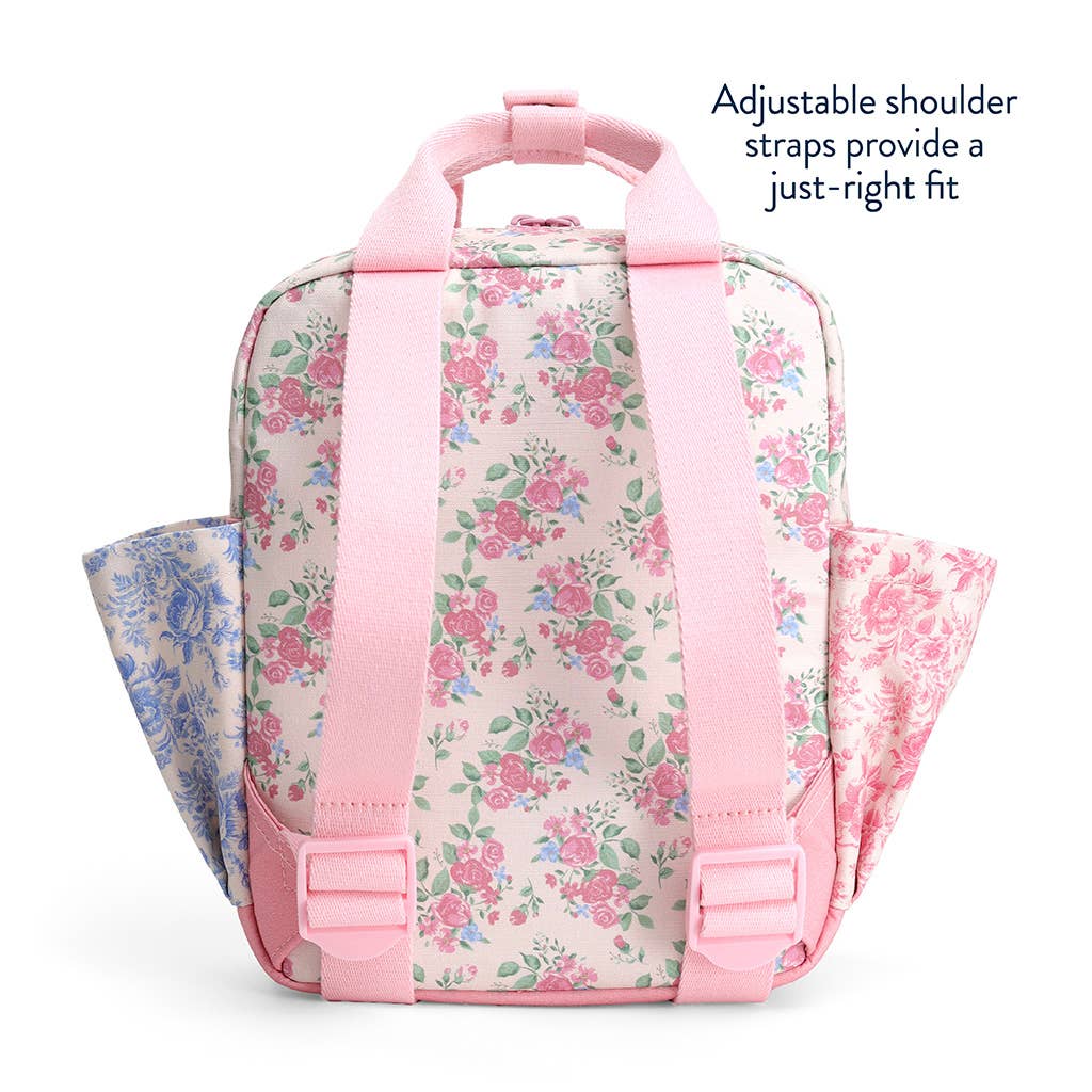 Itzy Ritzy - Itzy Bitzy Backpack: Ribbons + Roses