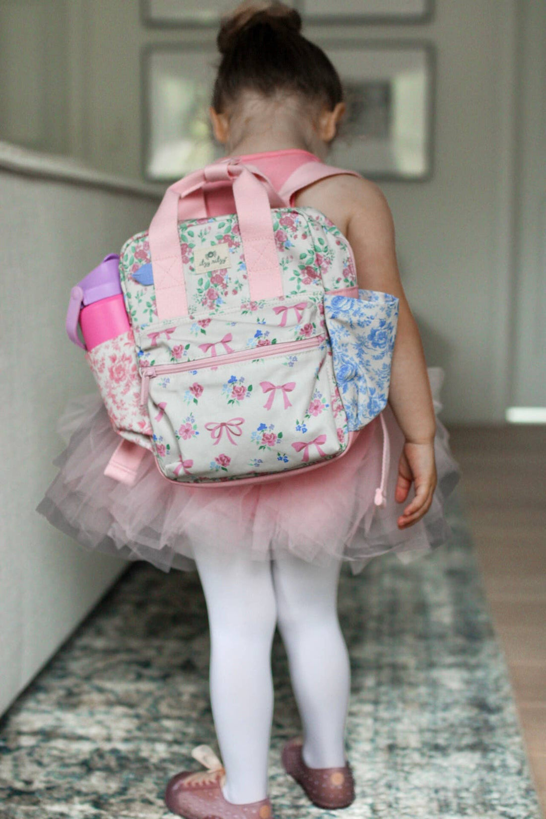 Itzy Ritzy - Itzy Bitzy Backpack: Ribbons + Roses