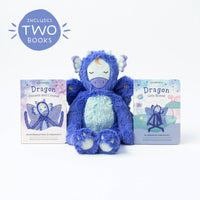 Slumberkins Inc. - Dragon's Creativity Plush Set - with 2 books!