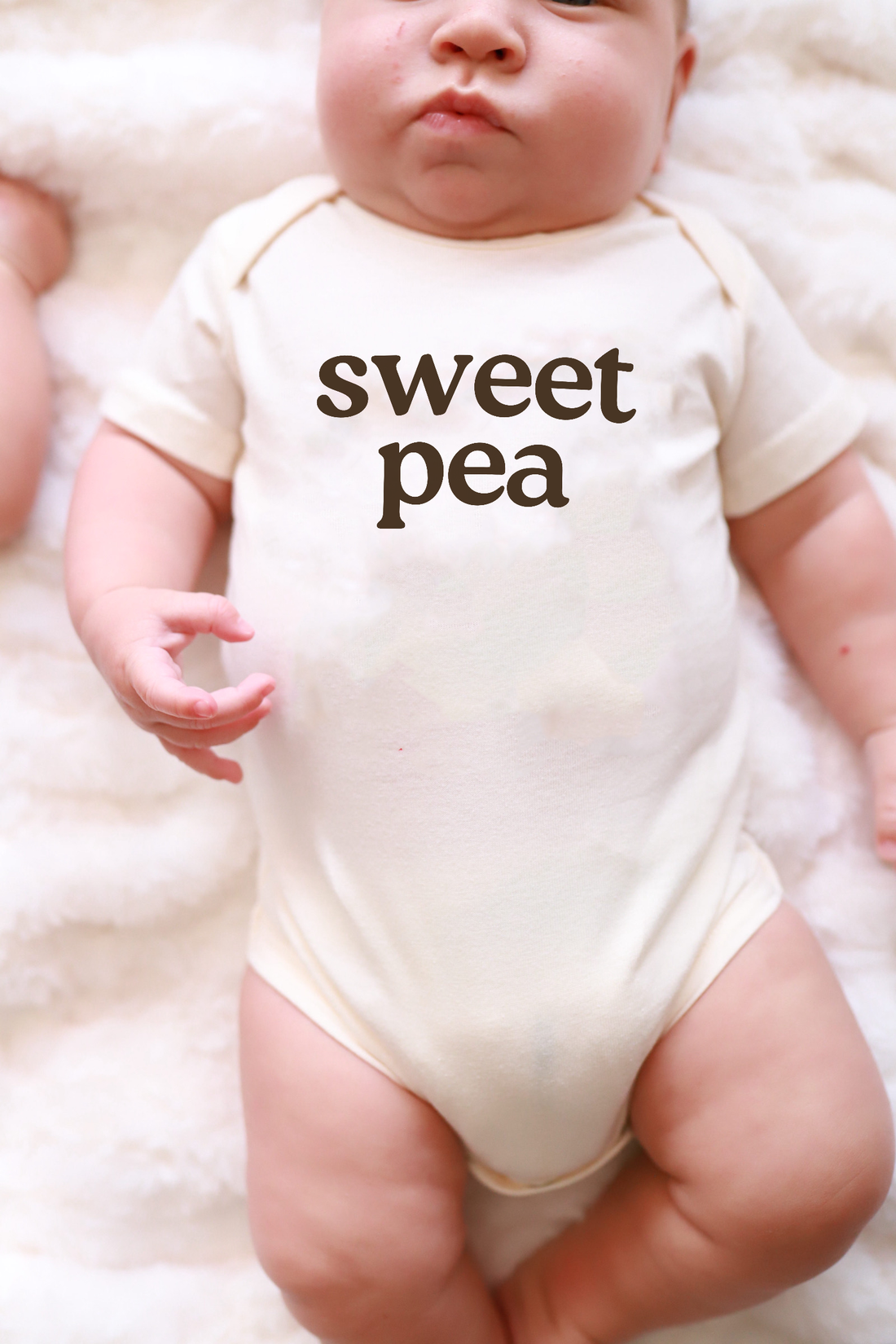 Polished Prints - Sweet Pea Baby Onesie