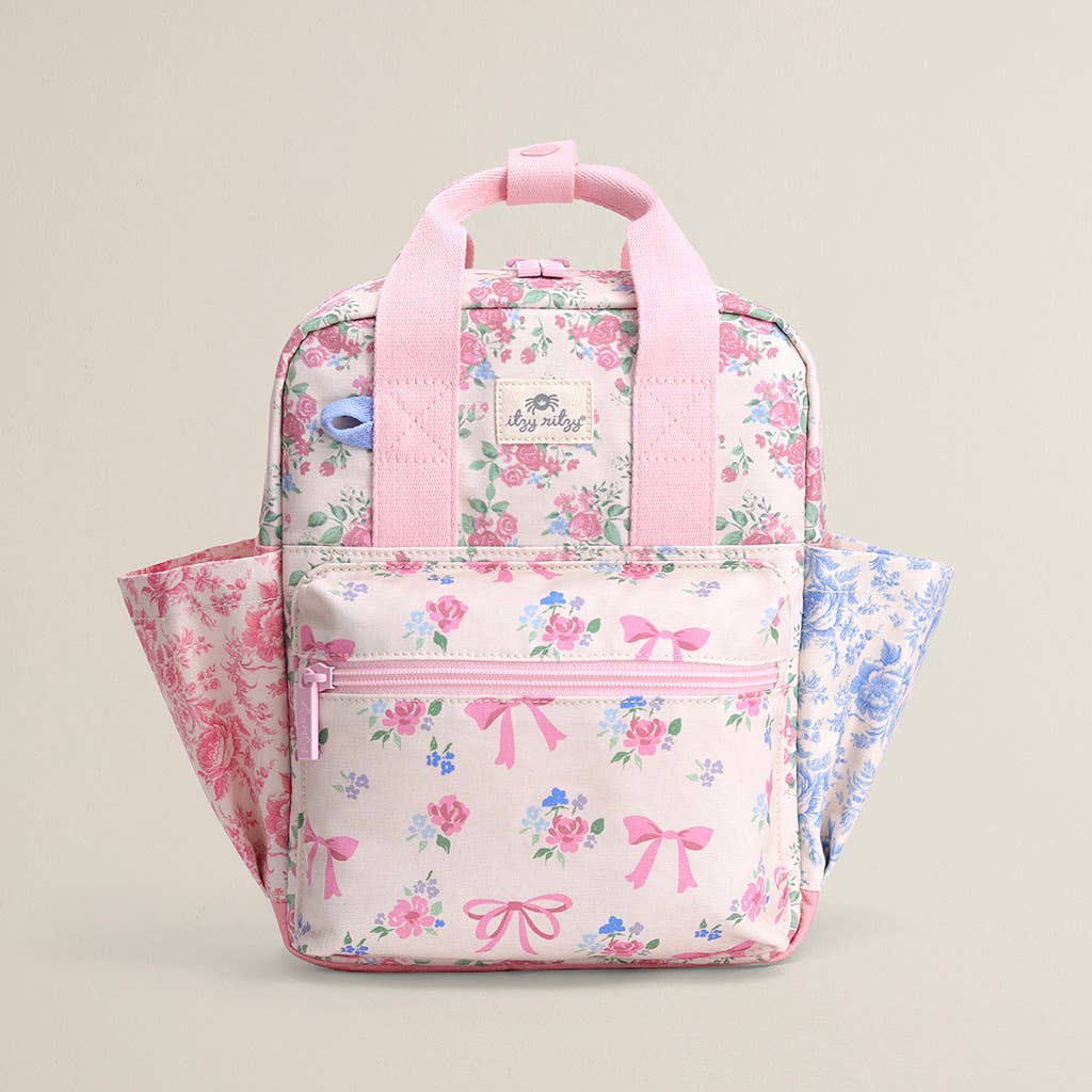 Itzy Ritzy - Itzy Bitzy Backpack: Ribbons + Roses
