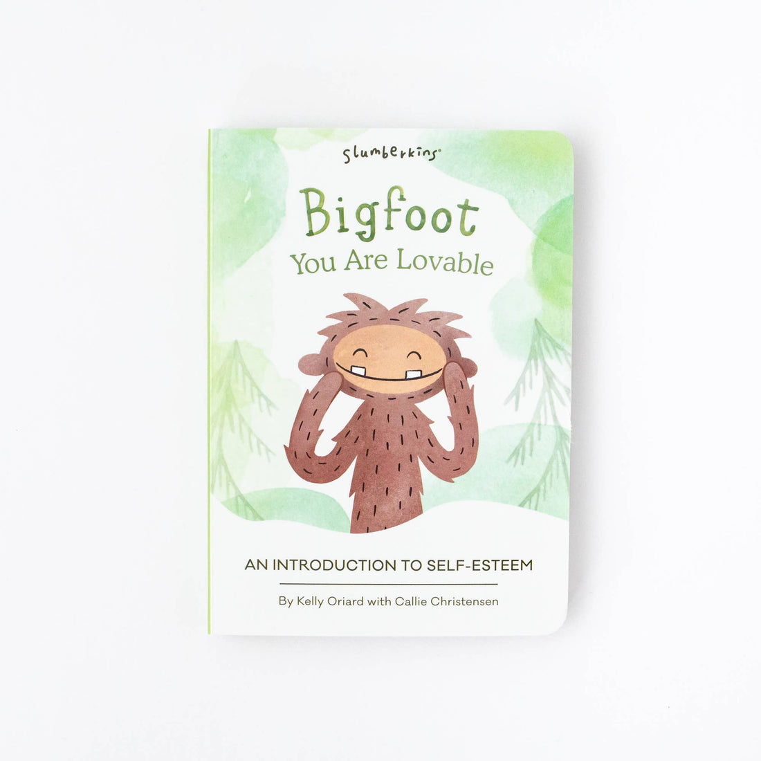 Slumberkins Inc. - Bigfoot's Self Esteem Plush Snuggler Set - with 2 books!
