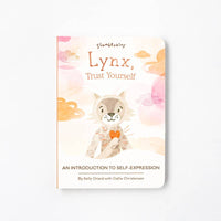Slumberkins Inc. - Lynx's Self Expression Plush Snuggler Set - with 2 books!