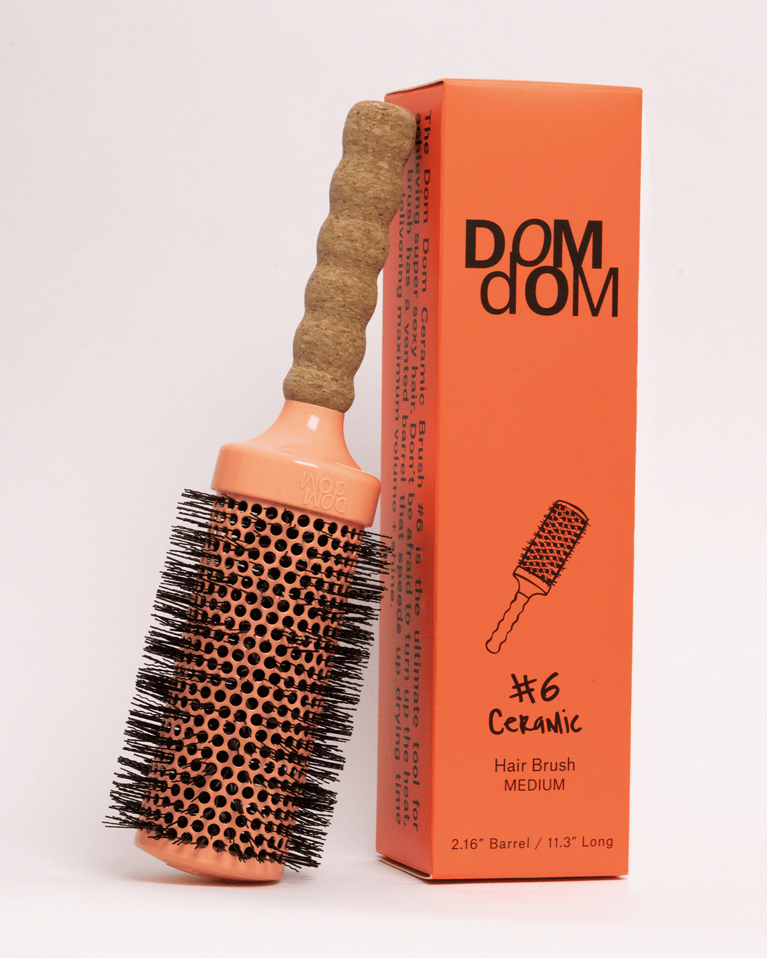 Domdom #6 Ceramic Brush (Medium / 55 mm)