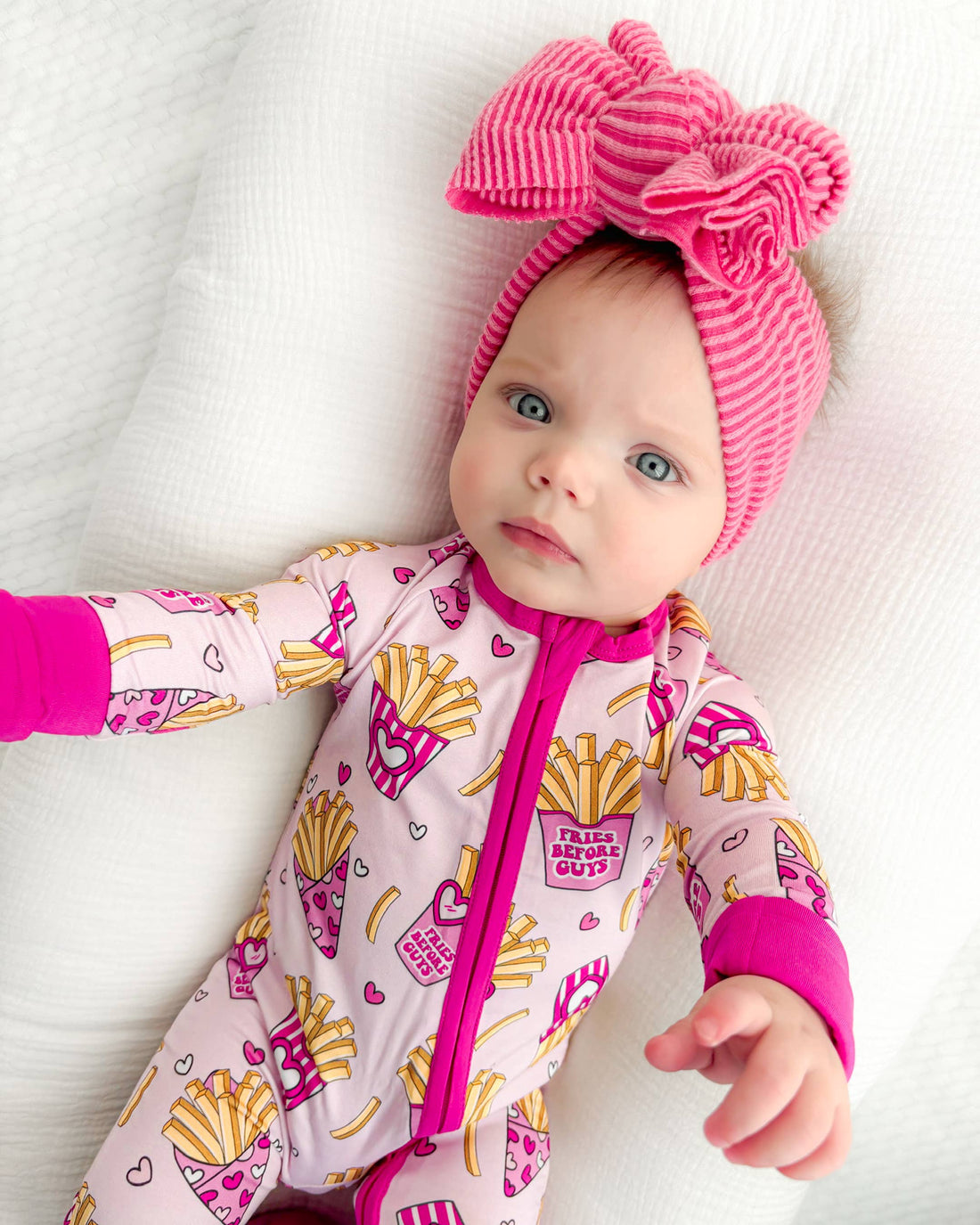 Lucky Panda Kids - Bamboo Zip Romper | Fries Before Guys
