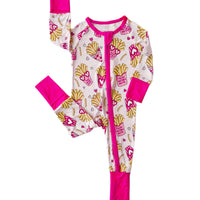 Lucky Panda Kids - Bamboo Zip Romper | Fries Before Guys