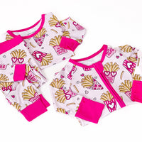 Lucky Panda Kids - Bamboo Zip Romper | Fries Before Guys