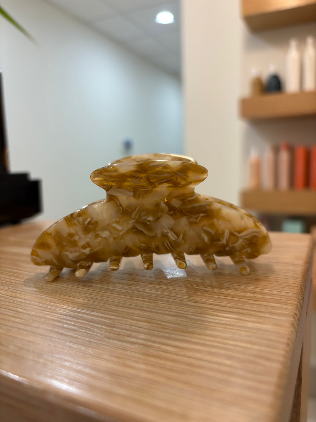 Claw Clip- Blonde Marble