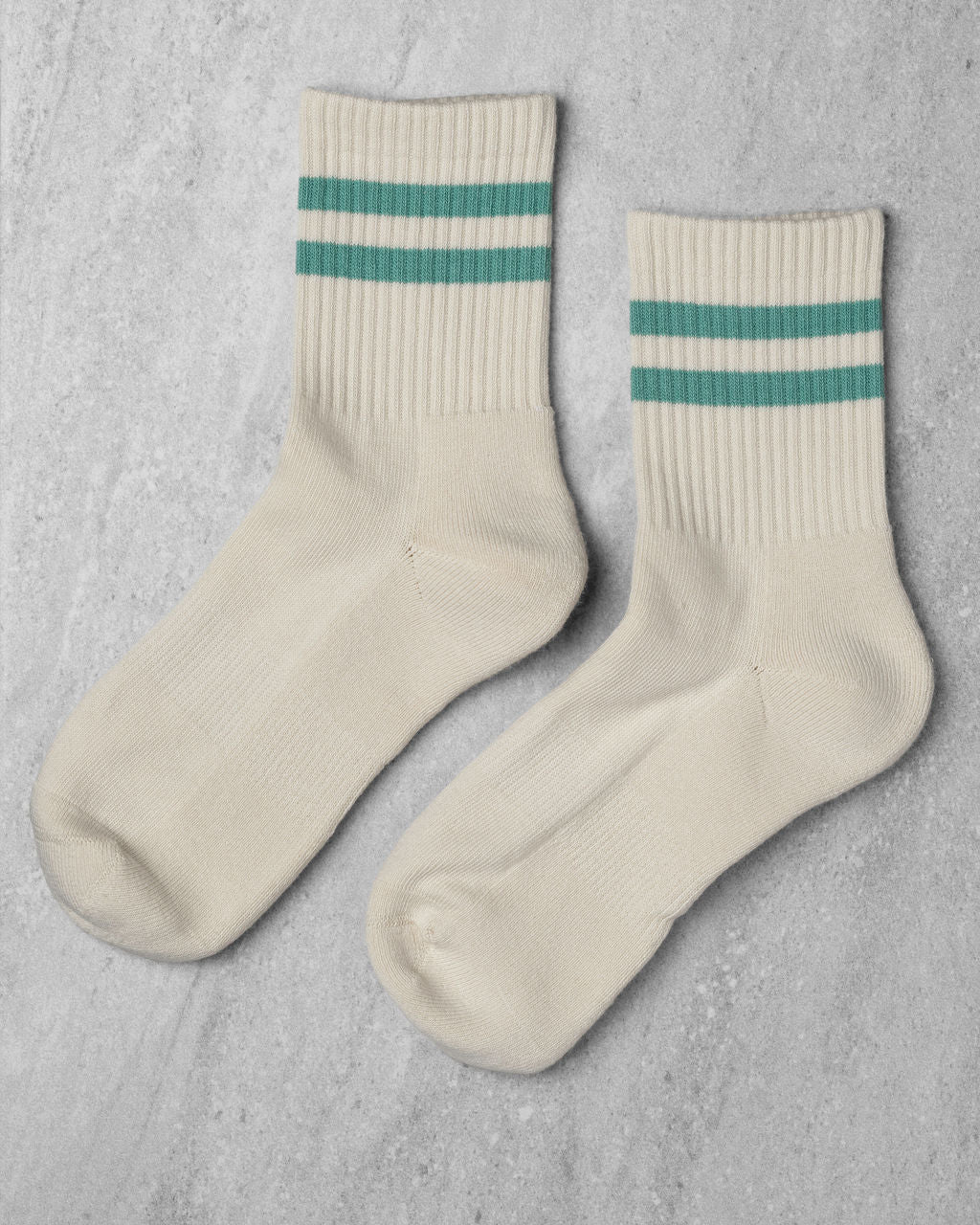 GYM SOCKS - Jade Stripe