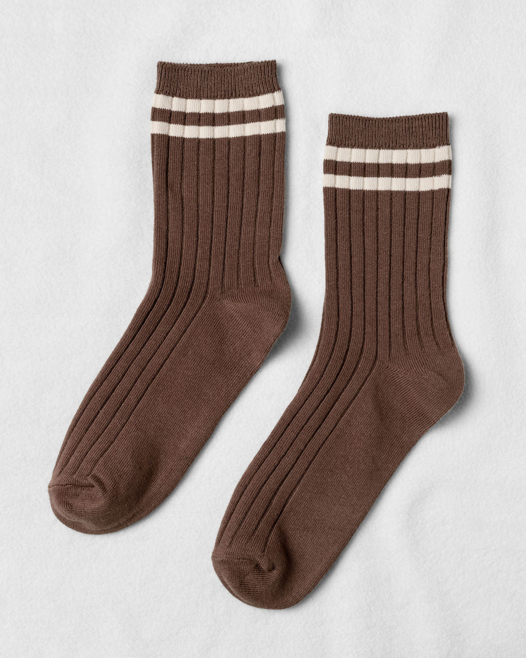 ACADEMY SOCKS - Mocha