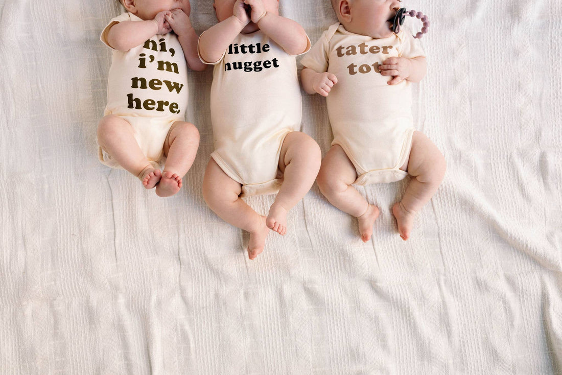 Polished Prints - Tater Tot Baby Onesie