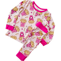 Lucky Panda Kids - Bamboo Pyjamas Set  | Fries Before Guys