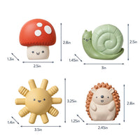 Itzy Ritzy - Itzy Squirt™ 4-pack of Soft Bath Toys