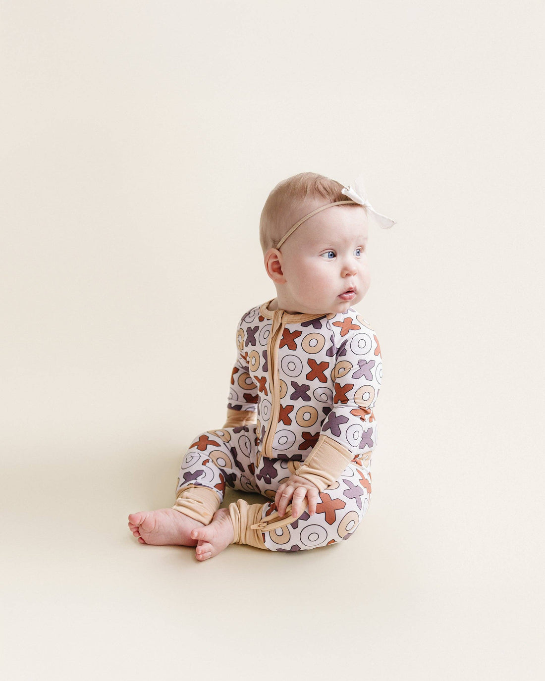 Lucky Panda Kids - Bamboo Zip Romper | XOXO