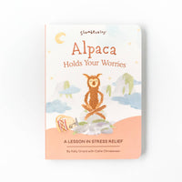 Slumberkins Inc. - Alpaca's Stress Relief Plush Set - with 2 books!