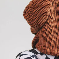 Lucky Panda Kids - Chunky Knit Sweater | Rust