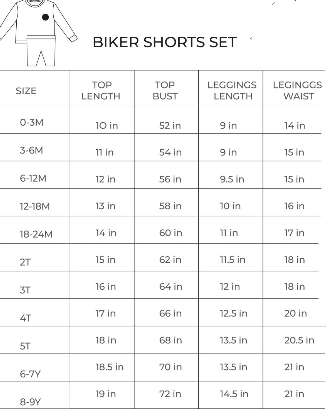 Lucky Panda Kids - Baby & Kids Biker Shorts Set | Pink