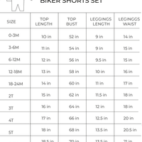 Lucky Panda Kids - Baby & Kids Biker Shorts Set | Pink