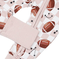 Lucky Panda Kids - Bamboo Zip Romper | Game Day