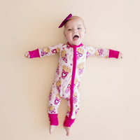 Lucky Panda Kids - Bamboo Zip Romper | Fries Before Guys