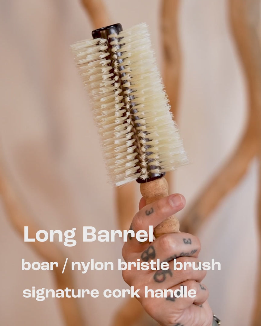 Domdom The Big Papi Long Barrel Boar / Nylon Brush